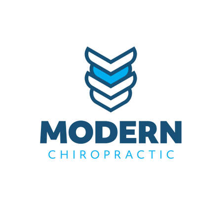 Chiropractic Logoのイラスト素材