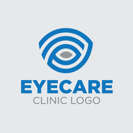 Eyecare Clinic Logoのイラスト素材