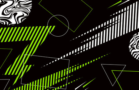 Abstrak background with modern elementのイラスト素材