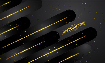 Luxurious gold abstract background design, suitable for backgrounds, wallpapers, posters, and othersのイラスト素材