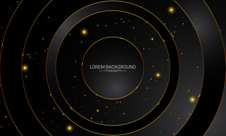 Luxurious gold abstract background design, suitable for backgrounds, wallpapers, posters, and othersのイラスト素材