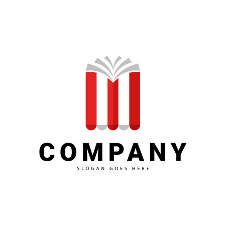 bookstore logo, perfect for those of you who sell booksのイラスト素材