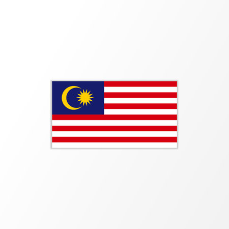 Malaysia independence day greeting designのイラスト素材