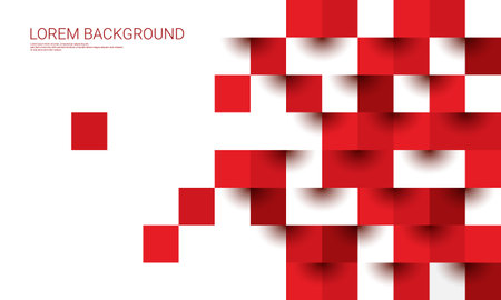 abstract background in red, perfect for backgrounds, covers, and wallpapersのイラスト素材