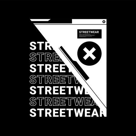 This design can be used for t-shirts, jackets, hoodies, clothes, street clothes and othersのイラスト素材
