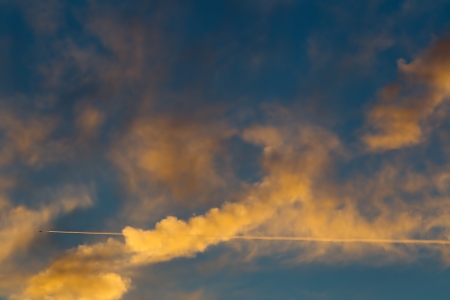  clounds and blue skyの写真素材