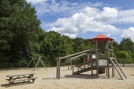 playground in a park. の写真素材