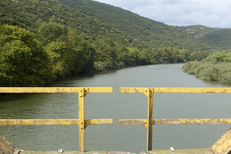 River Strymonas at North Greece