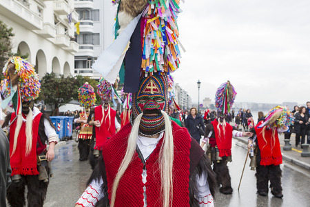 THESSALONIKI, GREECE - FEBRUARY 23, 2014 : The Folklife and Ethnological Museum of Macedonia-Thrace...