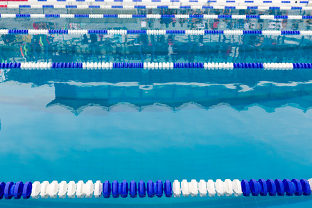 THESSALONIKI, GREECE- MAY 24, 2014: Male and female participants from Balkan countries competing in Makedonian swimming race in Thessaloniki, Greece. のeditorial素材