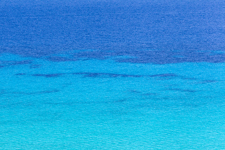 Blue sea surface with waves . の写真素材