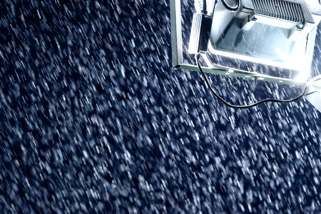 Abstract textured white bar rain on a Nature backgroundの写真素材