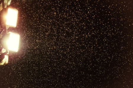 Abstract textured white bar rain on a Nature backgroundの写真素材