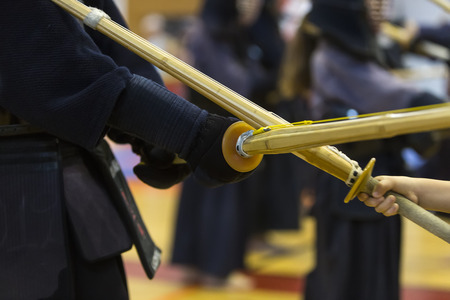 Thessaloniki, Greece, Oktober18 2015: Demonstration by men and women faculties of Japanese traditional martial arts, judo, karate, aikido, kendoのeditorial素材