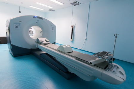 Thessaloniki, Greece - February 17, 2016: Official opening of the first CT imaging PET-CT scanner (PET-SCAN) in northern Greece in the hospital C. Papageorgiouのeditorial素材