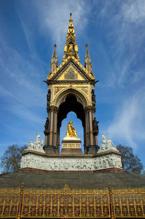 Albert Memorial, London, UK.のeditorial素材