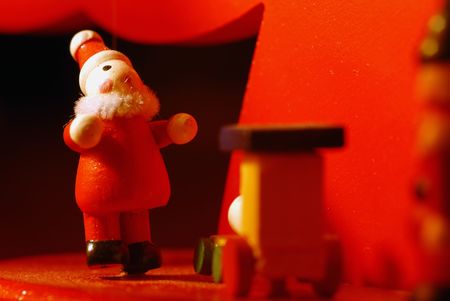 Santa Claus Puppetの写真素材