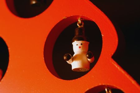 Snow Man Puppet