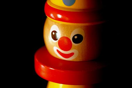 Wood Clownの写真素材