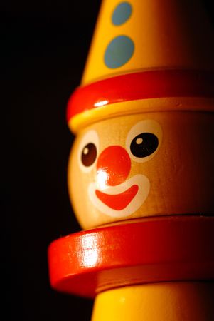 Wood Clownの写真素材