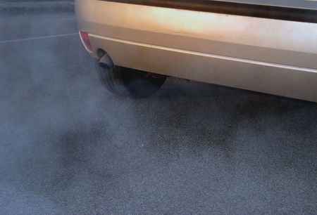 Exhaust Pollutionの写真素材