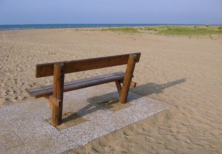 Bench at Seaside