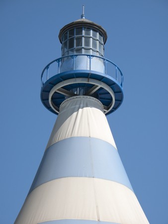 Lantern on the top of a big topの写真素材