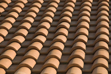 Roof tilesの写真素材