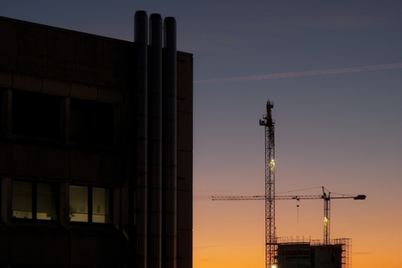 Industrial sunset