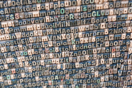 Movable typeの写真素材