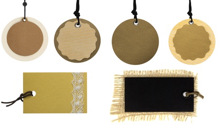 collecion of labels or tags
