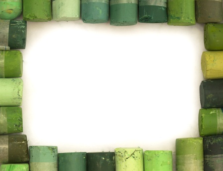 artistic crayonsの写真素材