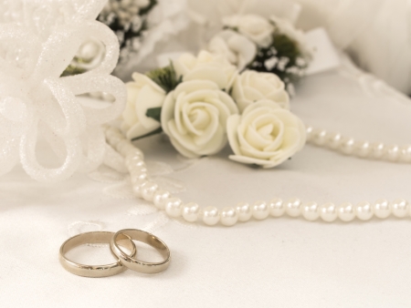 wedding ringsの写真素材