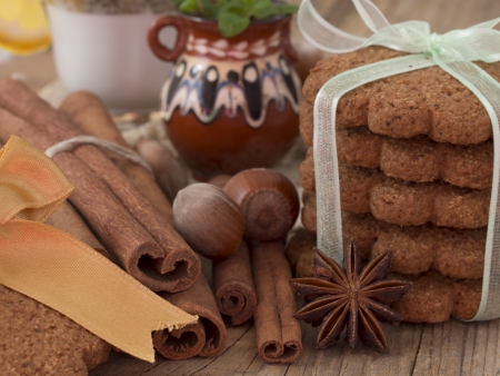 tasteful biscuitsの写真素材