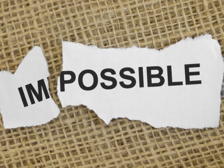 impossible conceptの写真素材