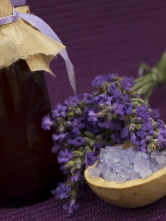 lavender spaの写真素材