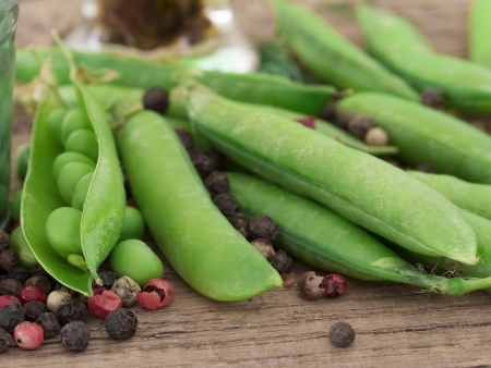 fresh peasの写真素材