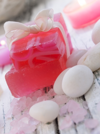 bar of soapの写真素材