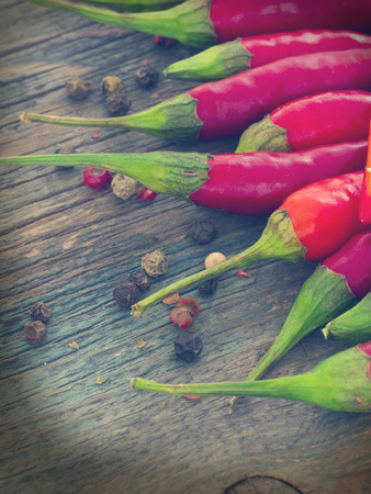 hot chili peppersの写真素材