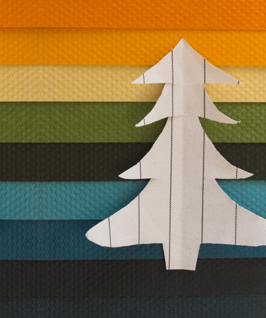 conceptual Christmas tree