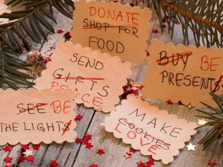 To Do list transformed into New Year's resolutionsの写真素材