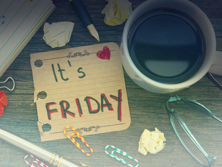 It's Fridayの写真素材