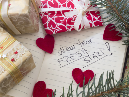New Year's Resolutionsの写真素材