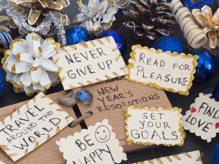 New Year's Resolutionsの写真素材