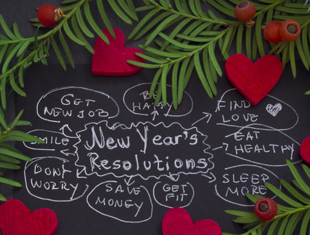New Year's Resolutionsの写真素材