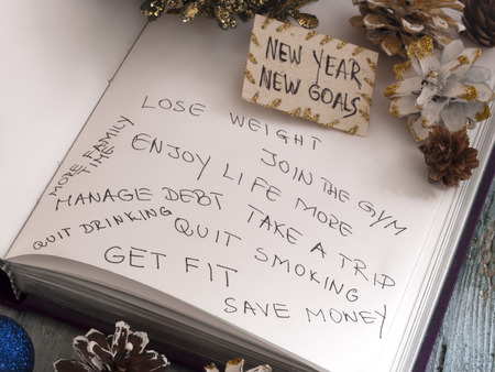 New Year's Resolutionsの写真素材