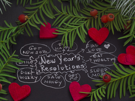 New Year's Resolutionsの写真素材