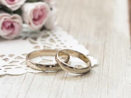wedding ringsの写真素材