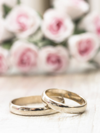 wedding ringsの写真素材