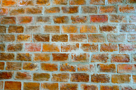 Background of brick wall textureの写真素材